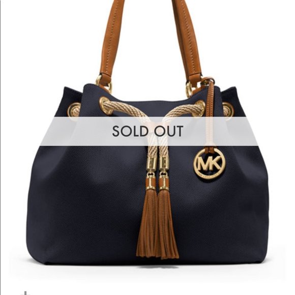 Michael Kors Marina Large Canvas Bag - Picture 11 of 11